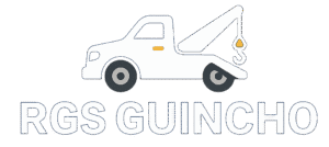 logotipo RGS Guincho negativo